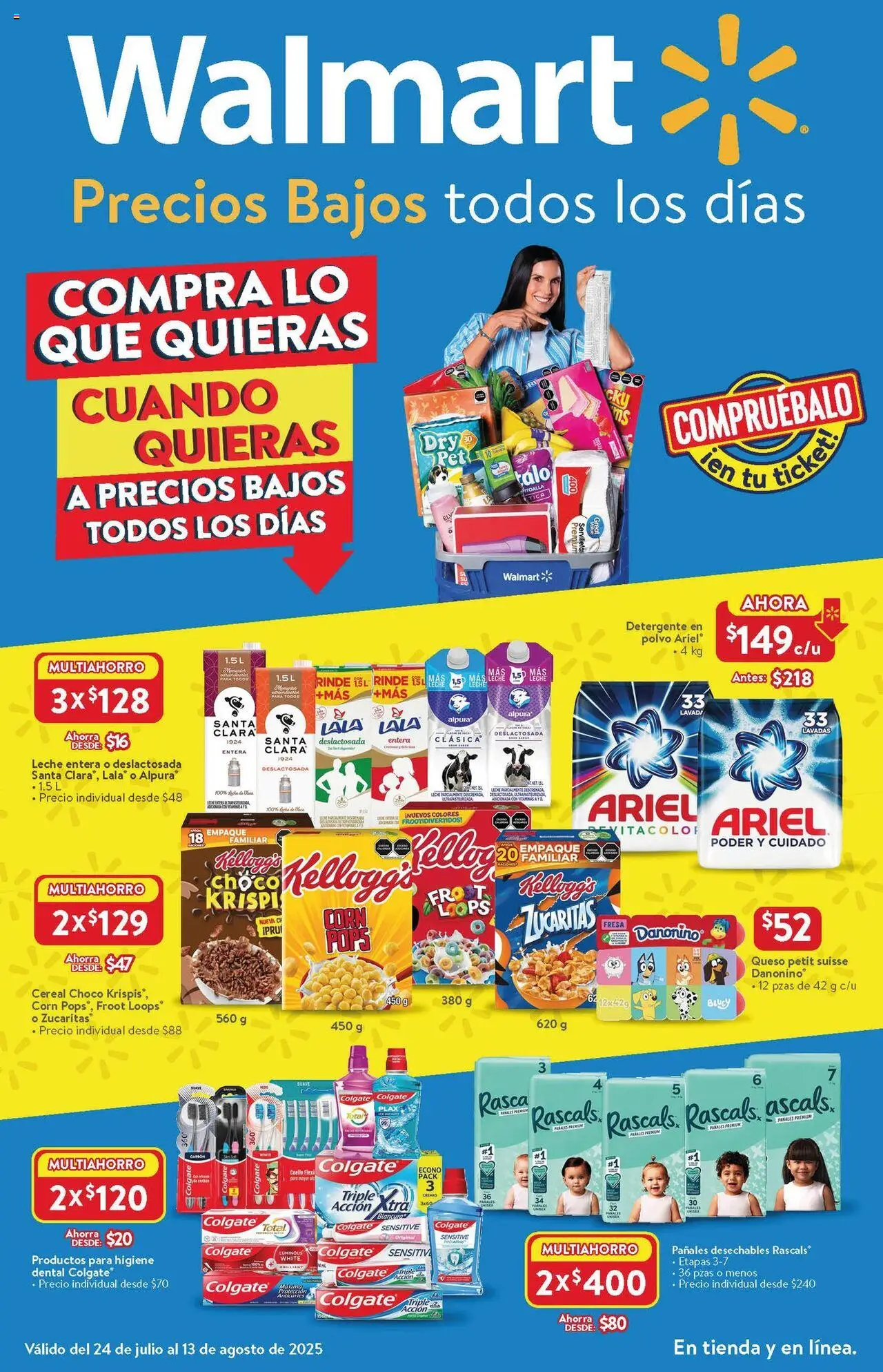 Walmart catálogo Verano - página 1- válido desde 24/07/2025