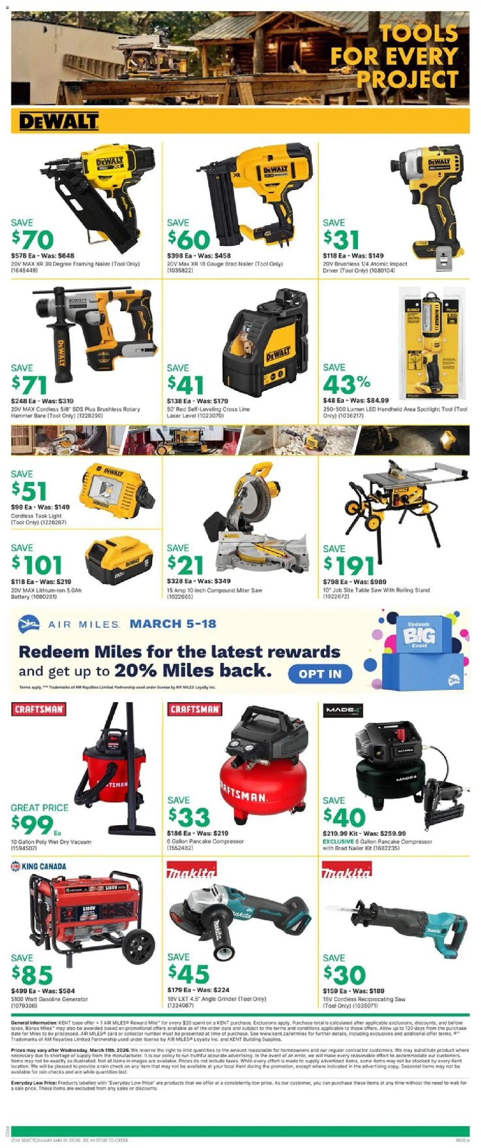 Kent weekly flyer / circulaire - page 6- valid from Mar 5, 2026