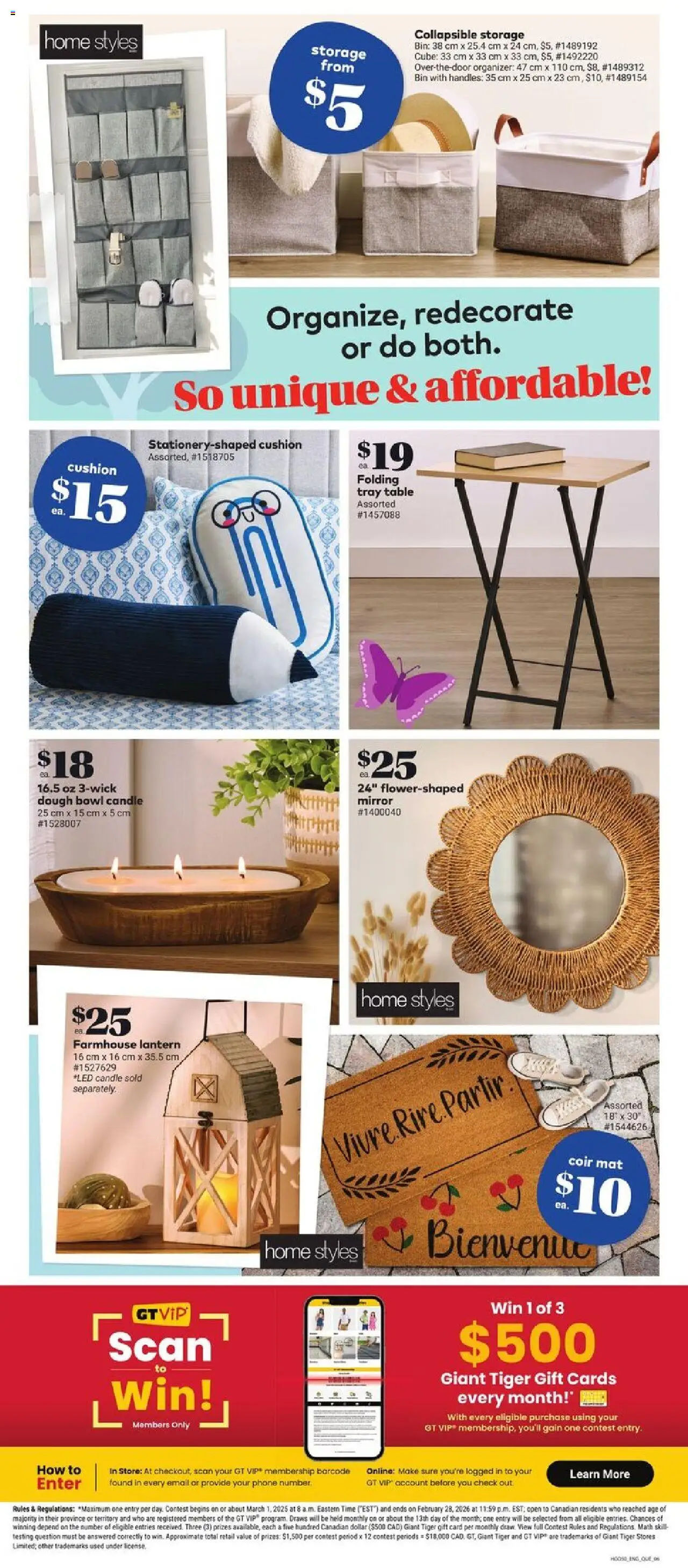 Giant Tiger weekly flyer / circulaire - page 8- valid from Jul 16, 2025
