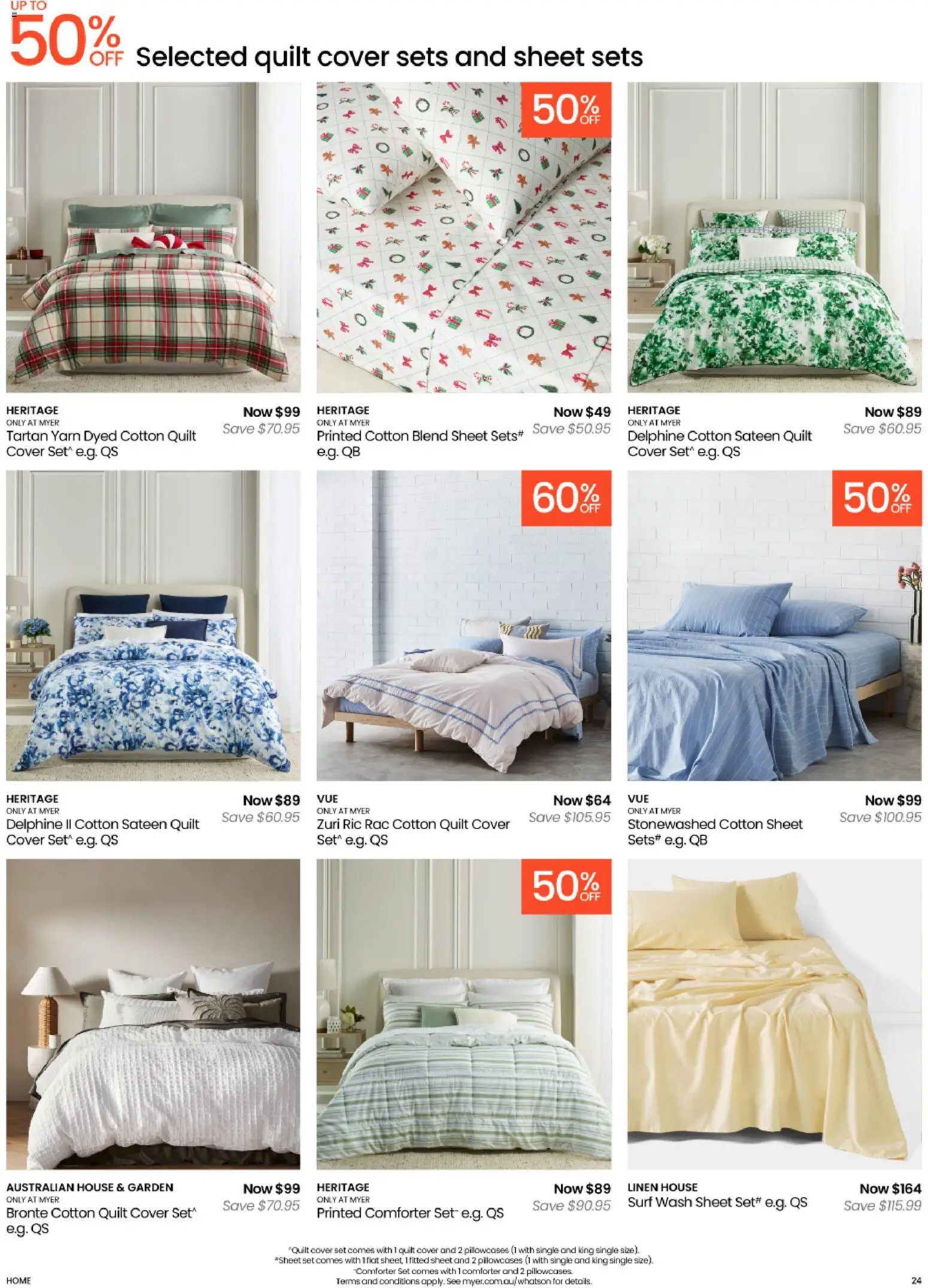 Myer Catalogue Home & Living Essentials  - page 24- valid from 11/11/2025