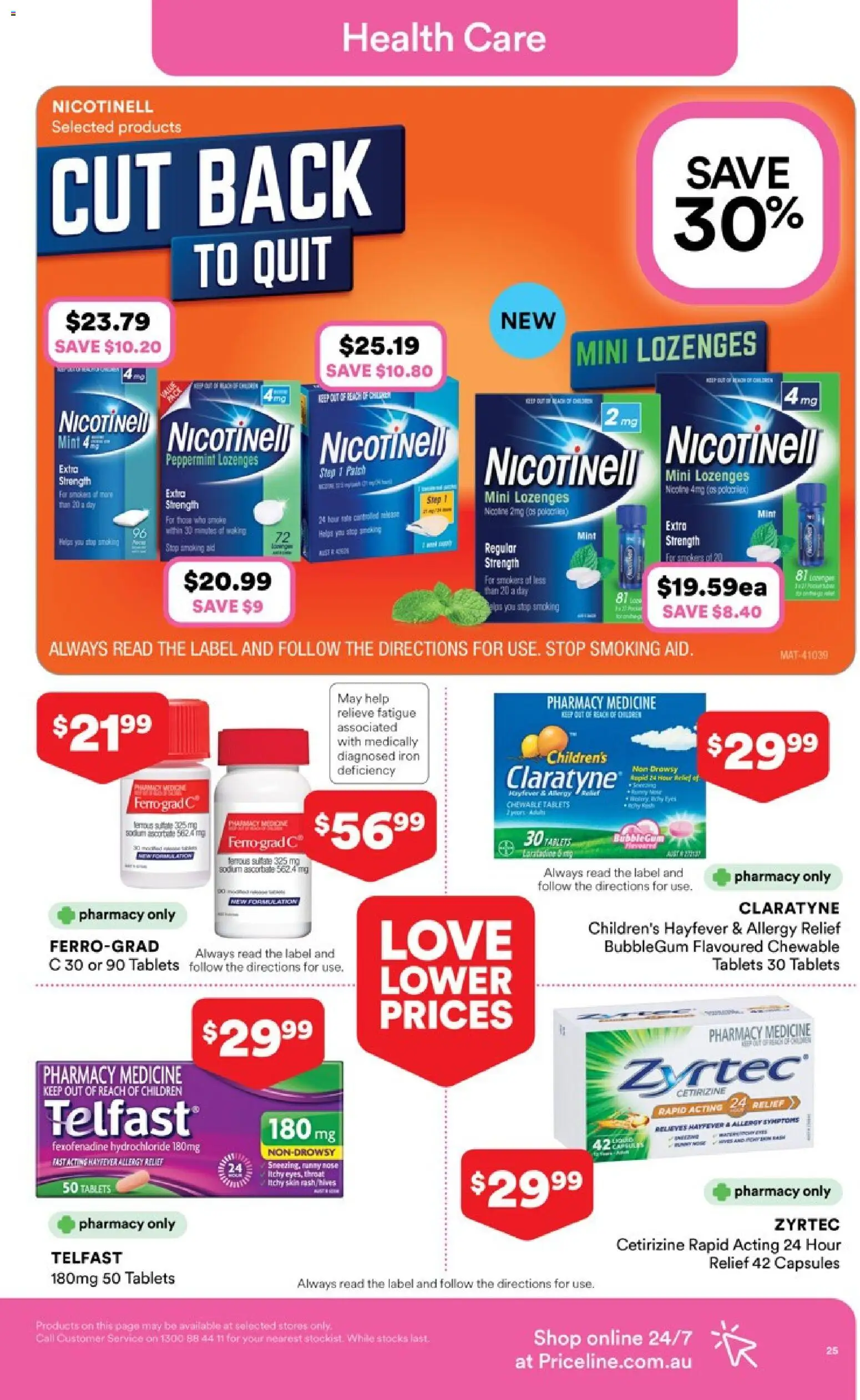 Priceline Pharmacy  Catalogue  - page 25- valid from 02/12/2025
