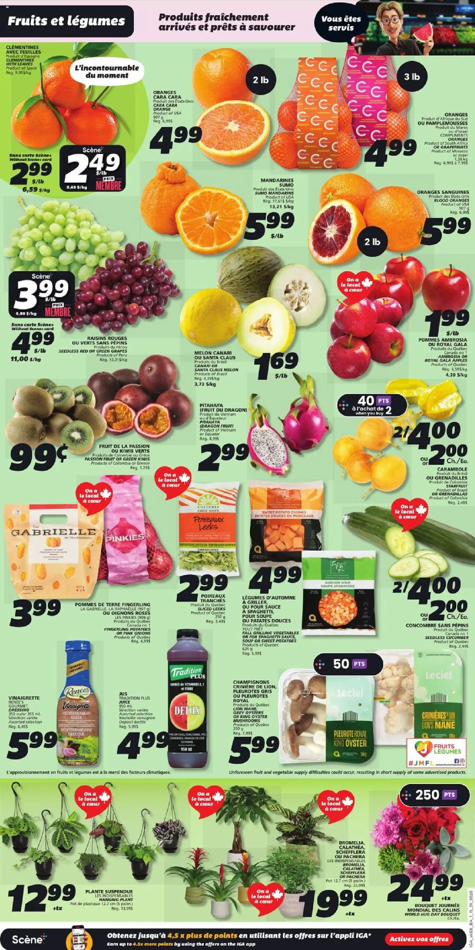 IGA weekly flyer / circulaire - page 3- valid from Jan 15, 2026