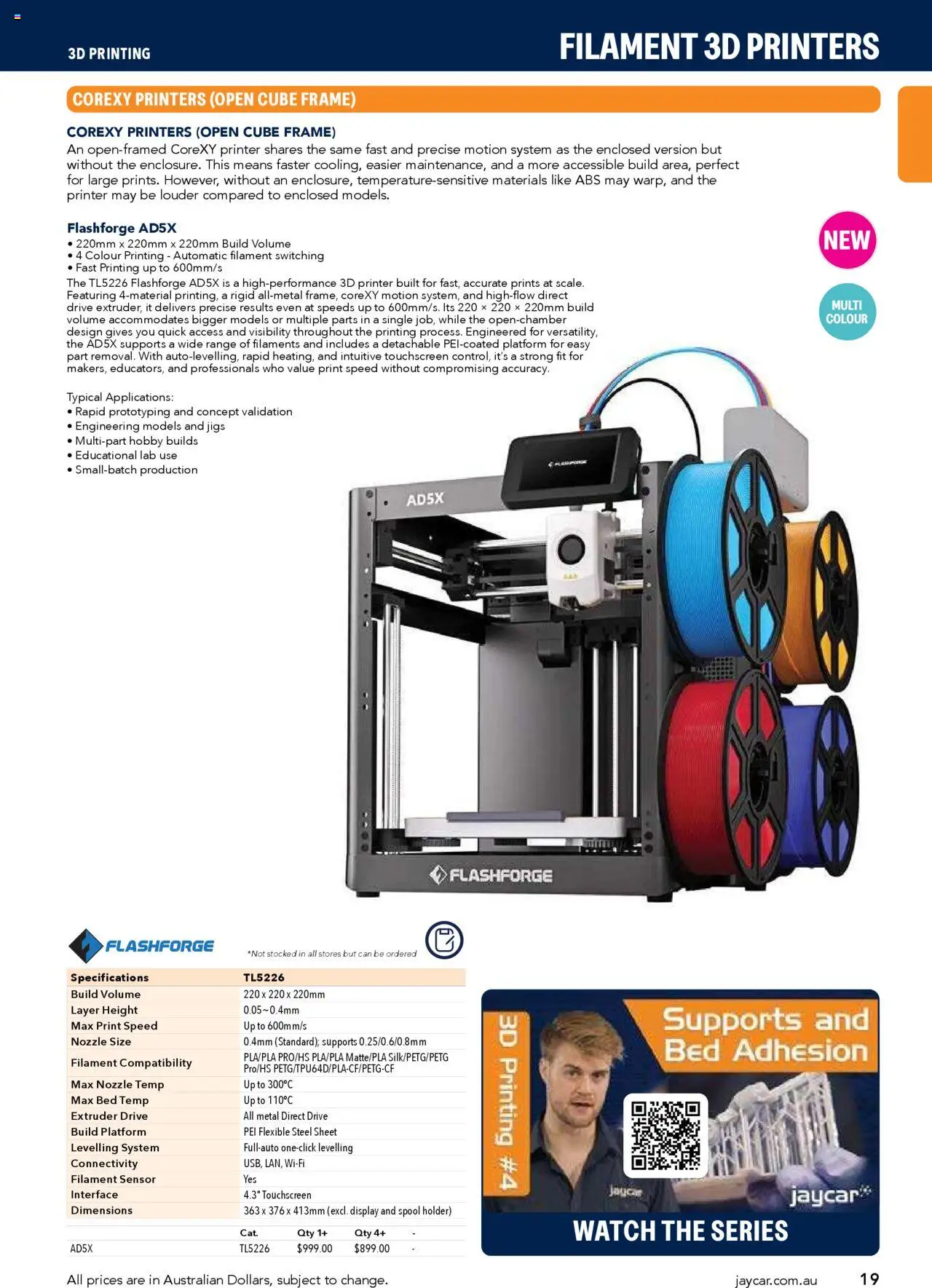Jaycar Engineering & Scientific Catalogue 2025/2026  - page 19- valid from 09/07/2025