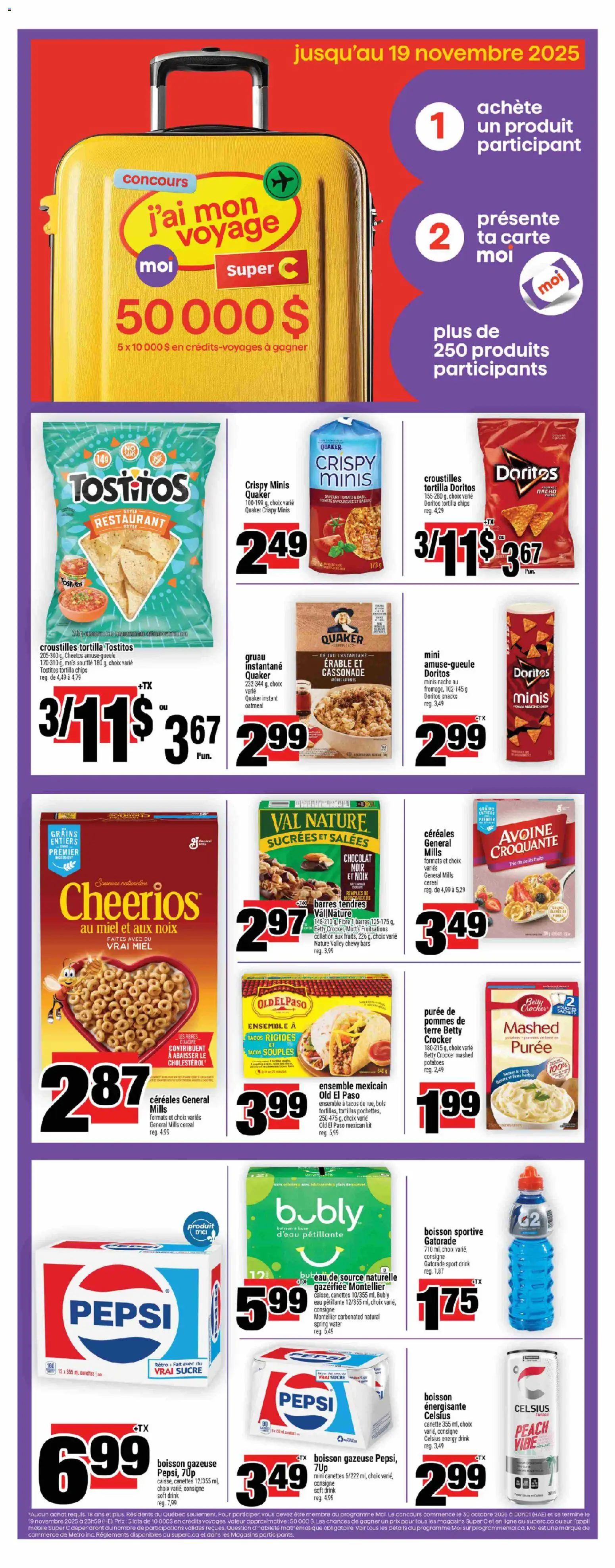 Super C weekly flyer / circulaire - page 12- valid from Nov 13, 2025