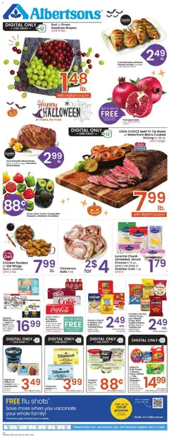 Preview Albertsons Weekly Ad valid from 10/29/2025