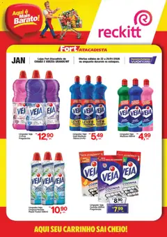 Pré-visualização Fort Atacadista - Ofertas Reckitt II válida a partir de 22/01/2026