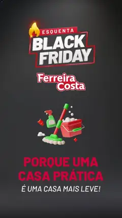 Pré-visualização Ferreira Costa Black Friday válida a partir de 24/10/2025