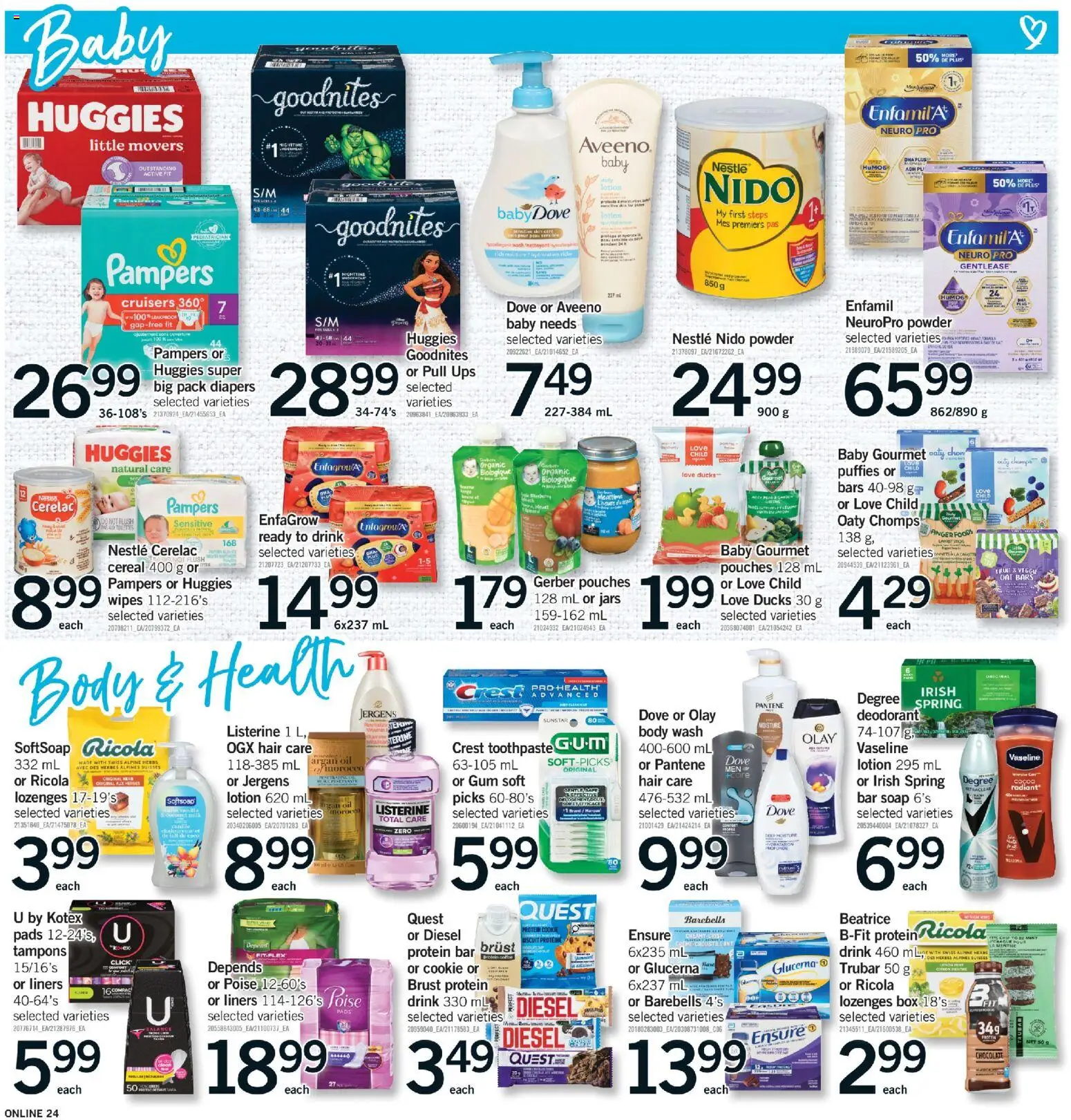Fortinos weekly flyer / circulaire - page 23- valid from Jan 8, 2026
