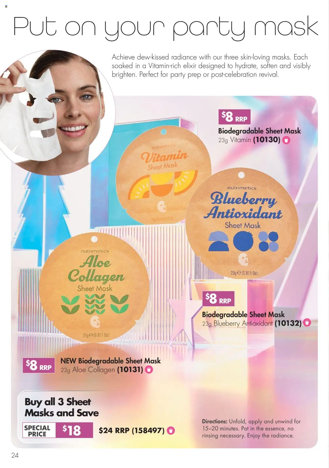 Nutrimetics Catalogue Holiday magic - page 28- valid from 12/10/2025