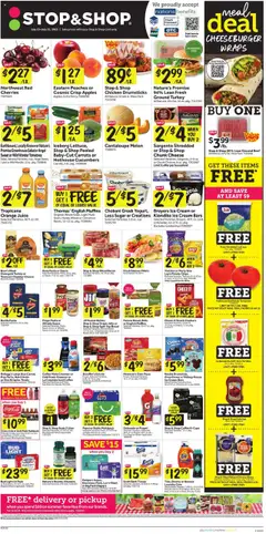 Preview Stop & Shop Weekly Ad valid from 07/25/2025