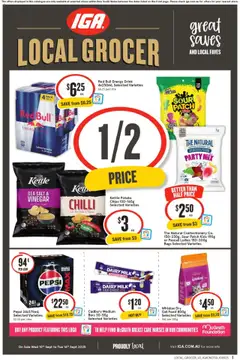 IGA catalogue preview - valid from 10/09/2025