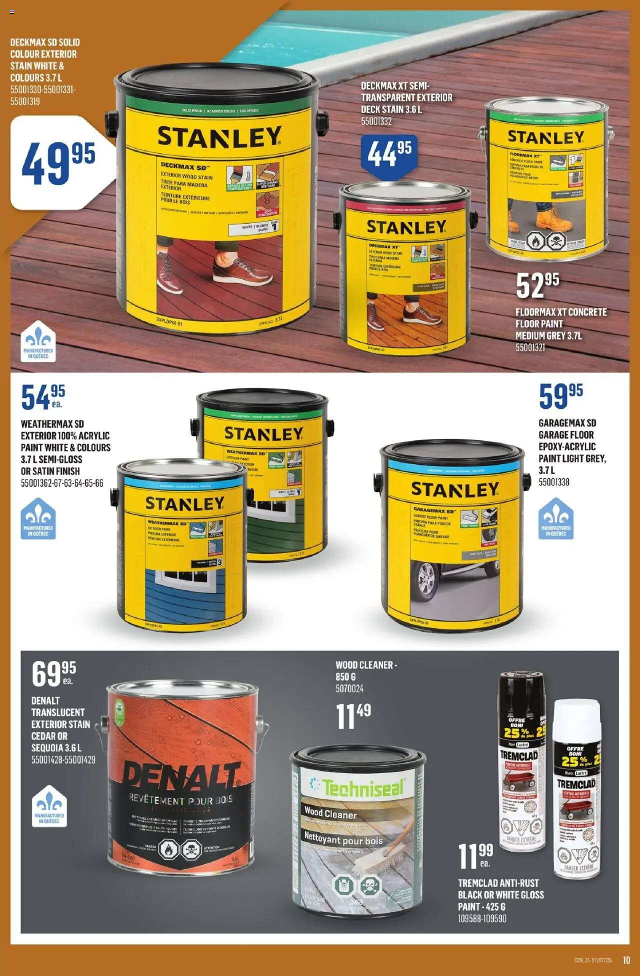 Canac weekly flyer - page 10- valid from Jul 17, 2025
