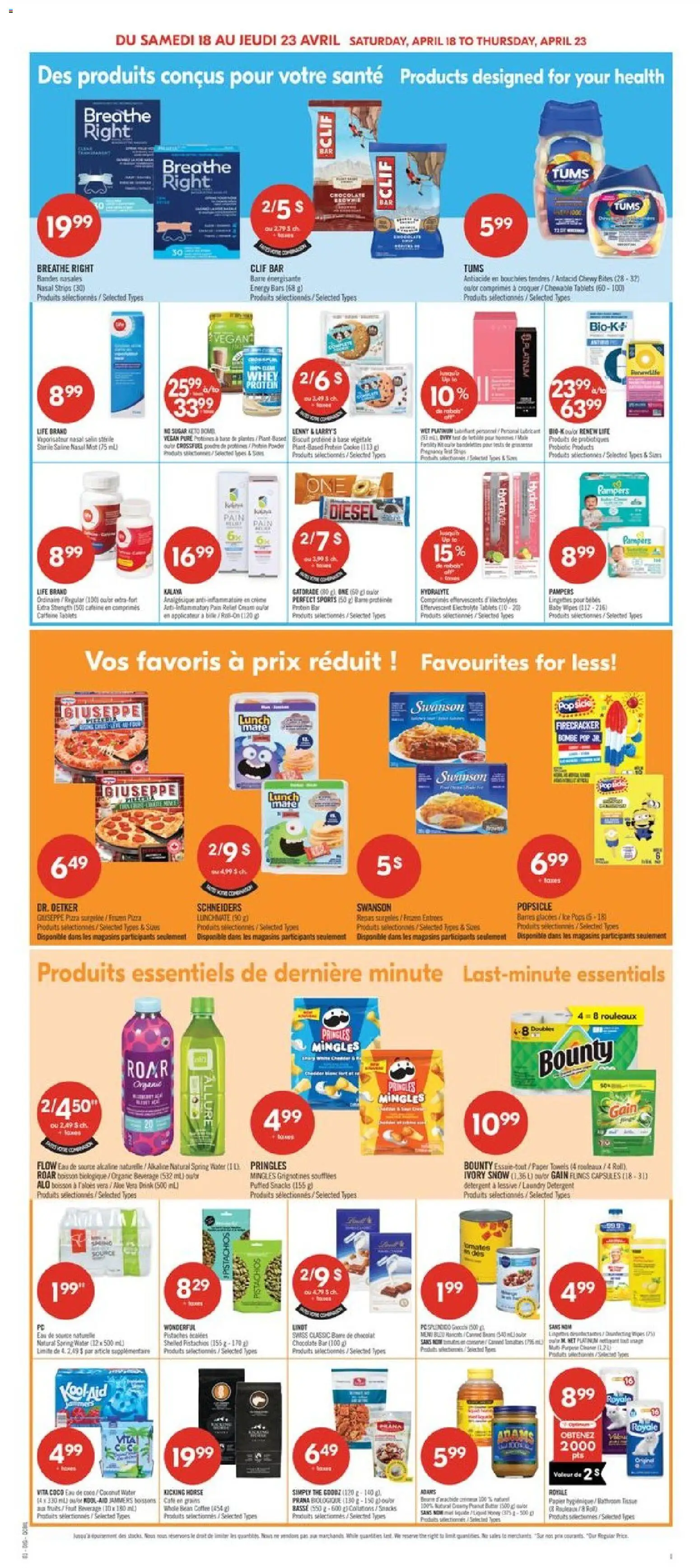 Pharmaprix weekly flyer / circulaire - page 13- valid from Apr 17, 2026
