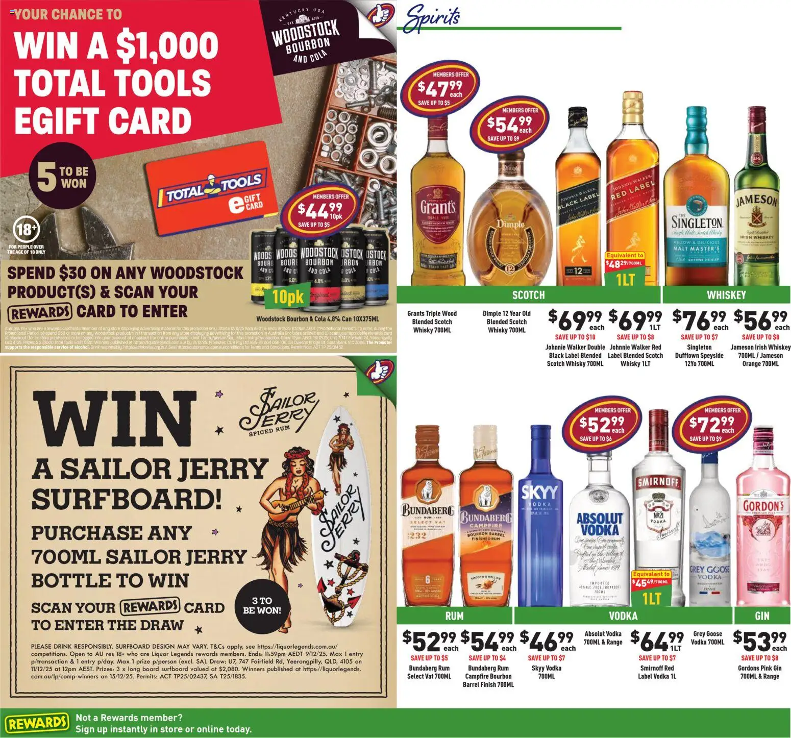 Liquor Legends  Catalogue  - page 4- valid from 12/11/2025