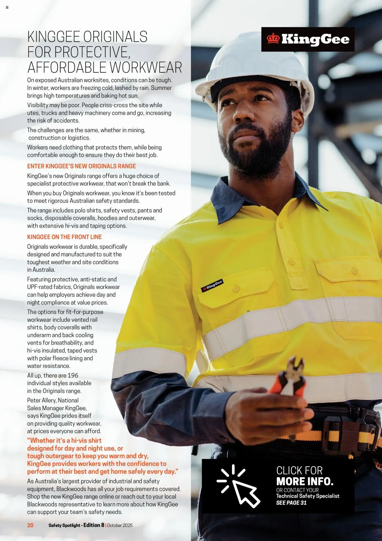 Black Woods Safety Spotlight Magazine - page 20- valid from 07/10/2025