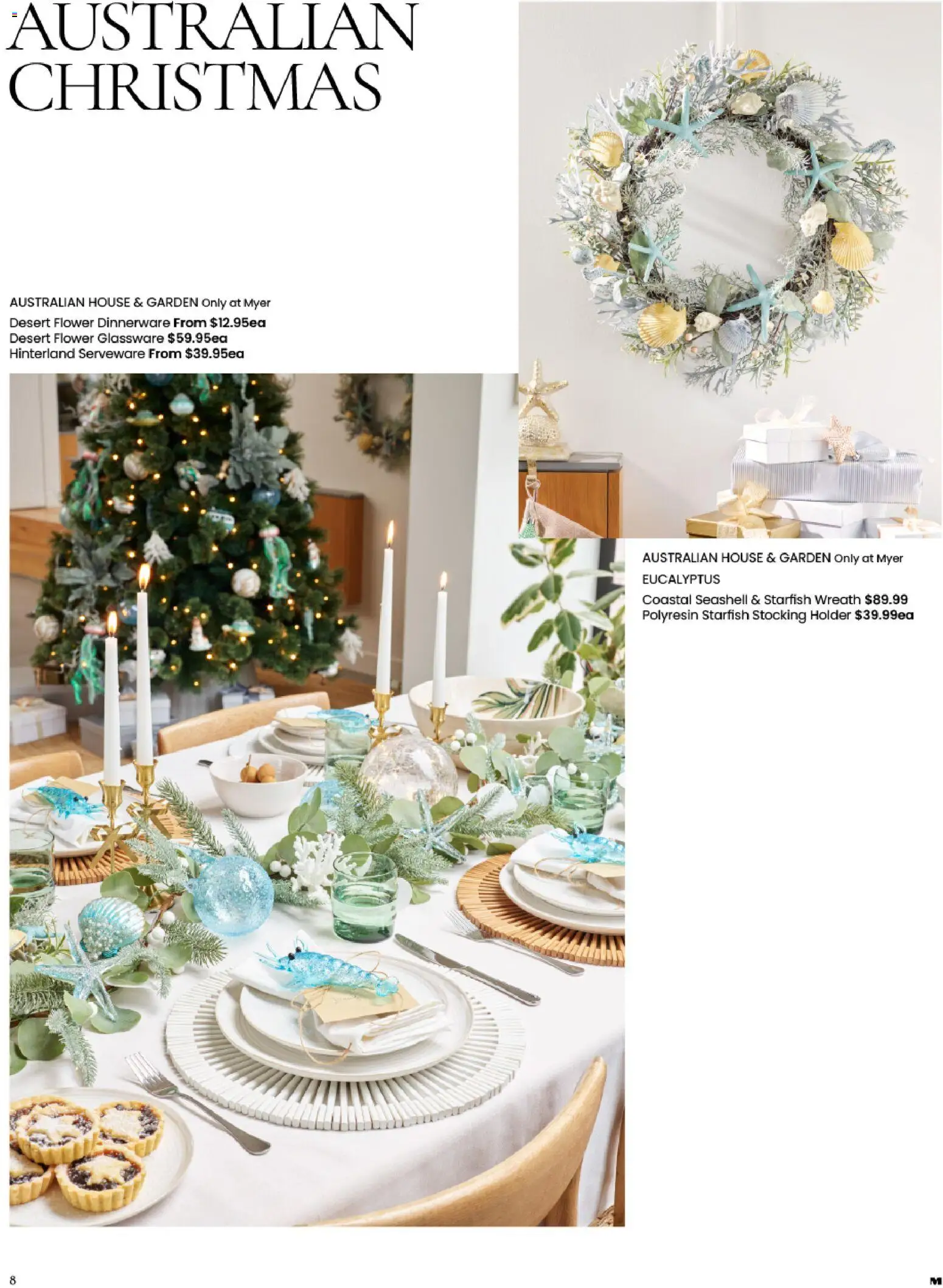 Myer Catalogue Christmas Home & Entertaining - page 8- valid from 11/11/2025