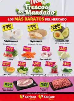 Soriana - Frescos del Mandado Mercado: Saltillo válido desde 21/10/2025