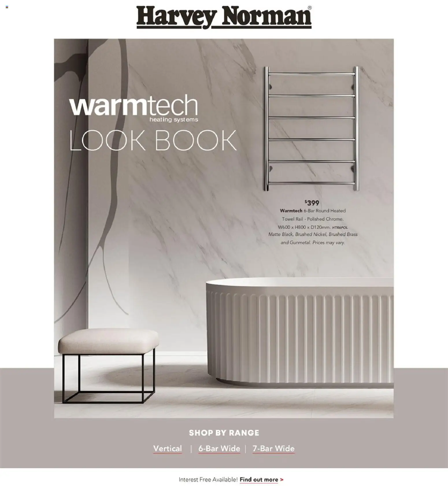 Harvey Norman Warmtech Look Book - page 1- valid from 09/02/2026