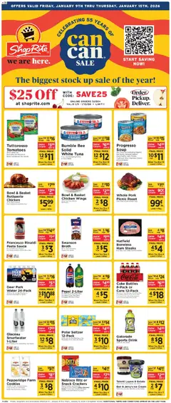 Preview ShopRite Weekly Ad valid from 01/08/2026