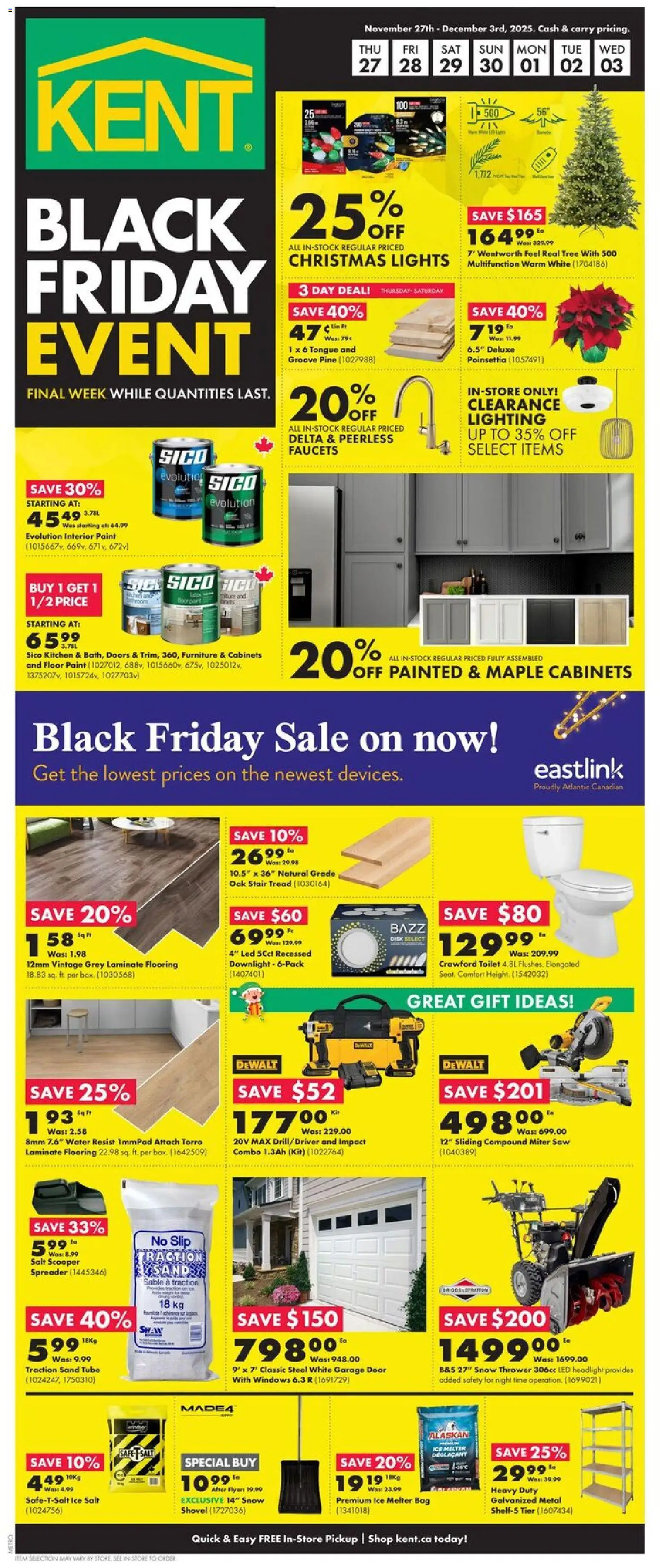 Kent - Black Friday  - page 1- valid from Nov 27, 2025