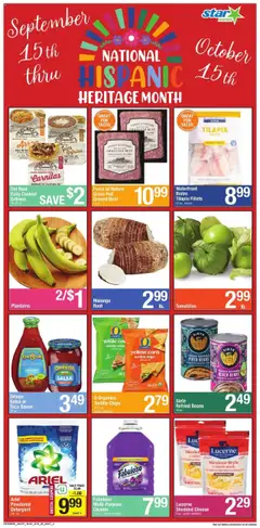 Preview Star Market Ad valid from 09/15/2025
