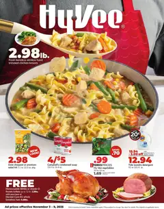 Preview HyVee Weekly Ad valid from 11/03/2025