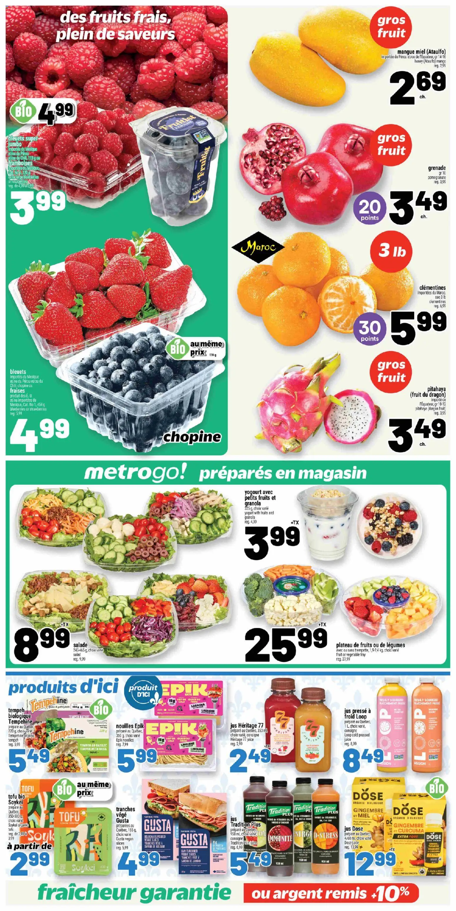 Metro weekly flyer / circulaire - page 6- valid from Jan 8, 2026