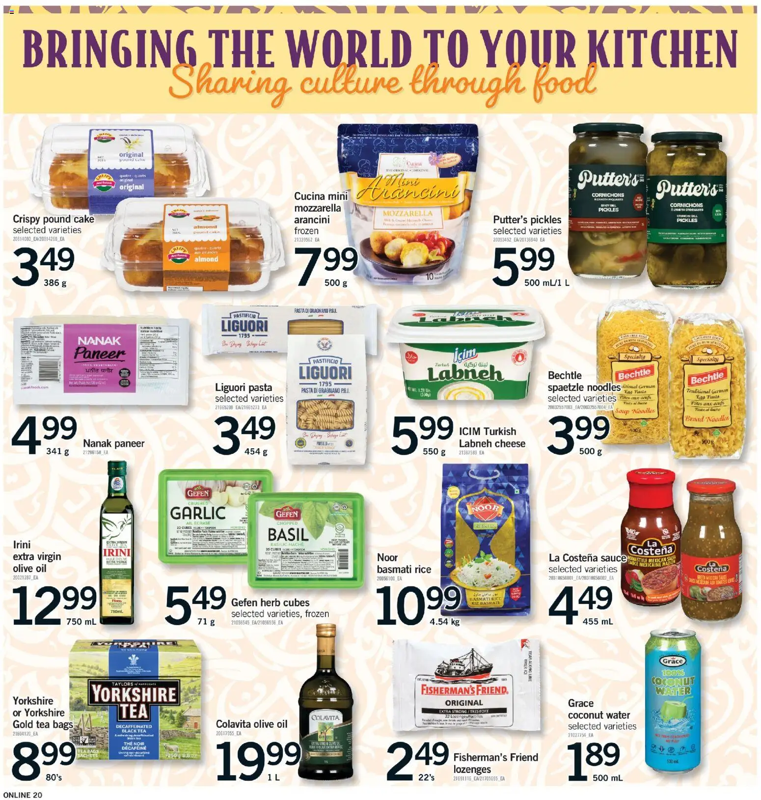 Fortinos weekly flyer / circulaire - page 20- valid from Jan 8, 2026