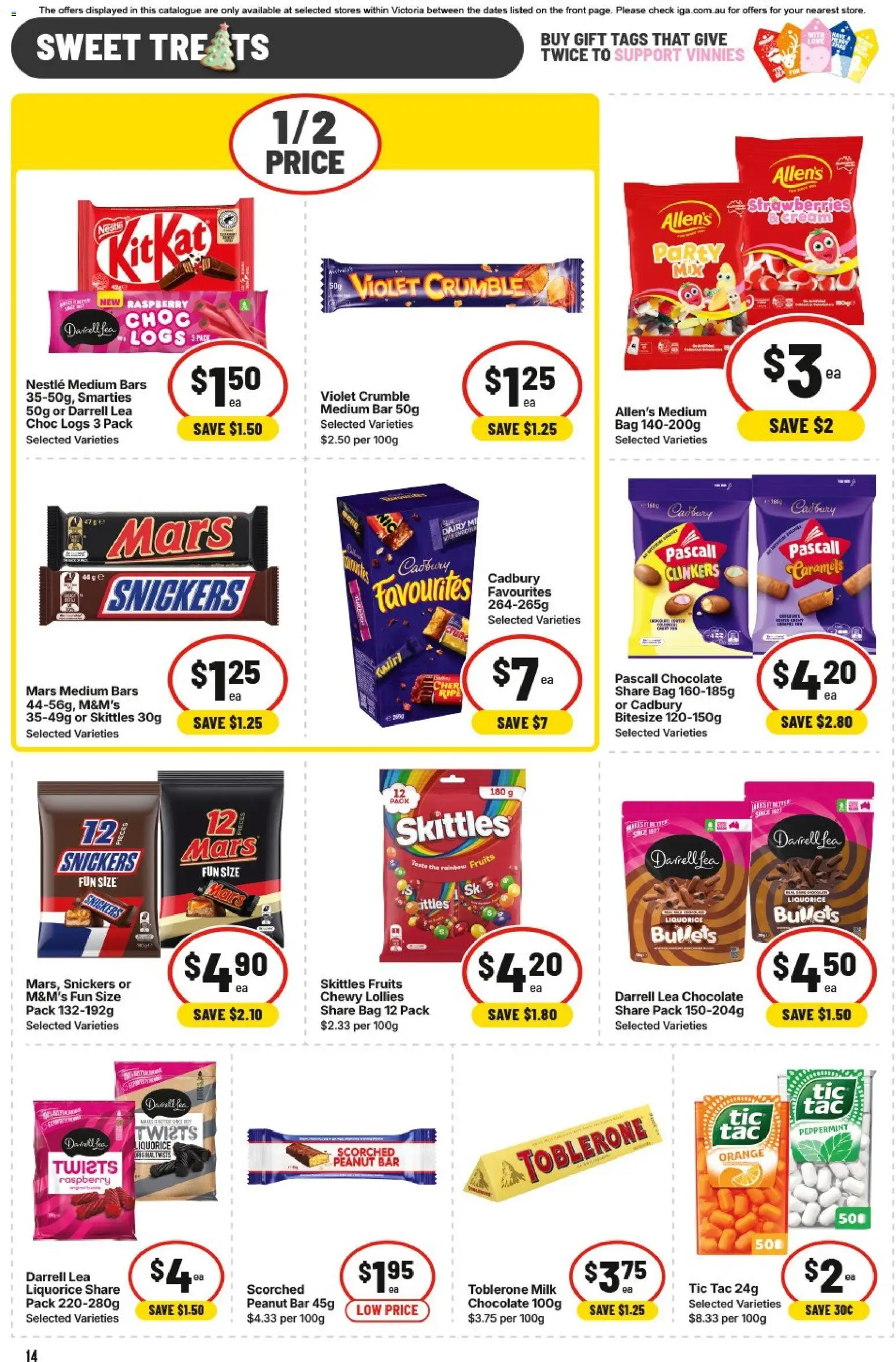 IGA Catalogue VIC - page 14- valid from 12/11/2025