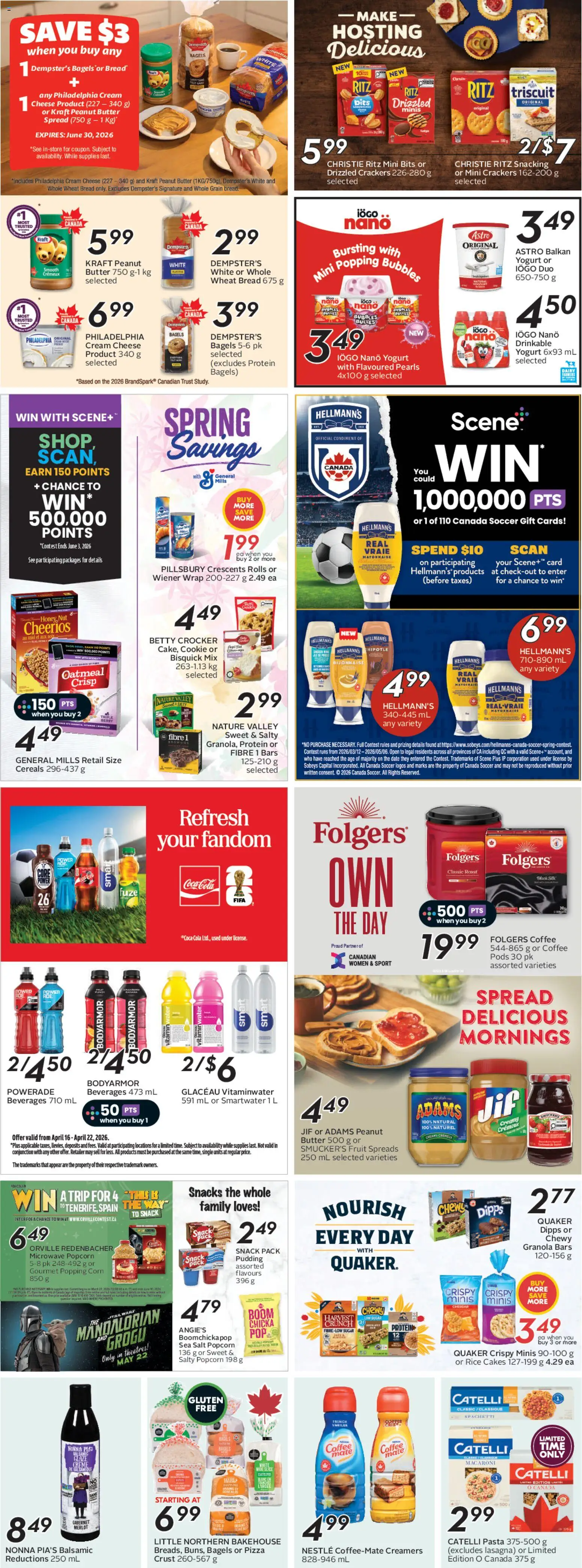 Sobeys weekly flyer / circulaire - page 23- valid from Apr 16, 2026