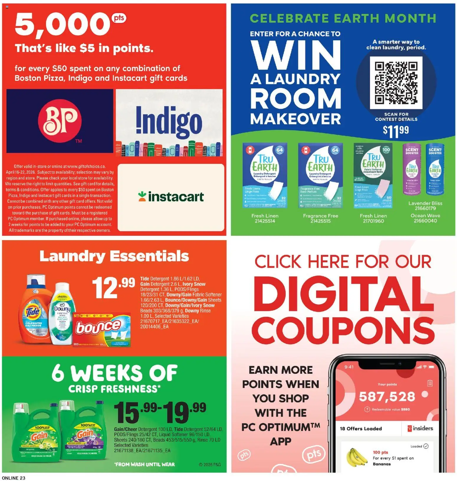 Fortinos weekly flyer / circulaire - page 22- valid from Apr 16, 2026
