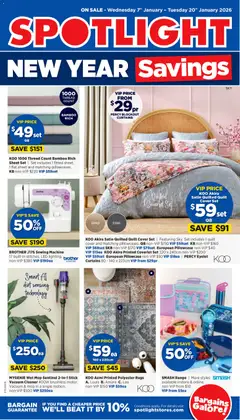 Spotlight catalogue preview - valid from 07/01/2026