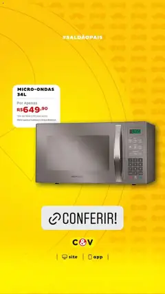 Pré-visualização Casa e Video promoções válida a partir de 13/08/2025
