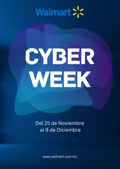 Walmart Cyber Monday válido desde 25/11/2025