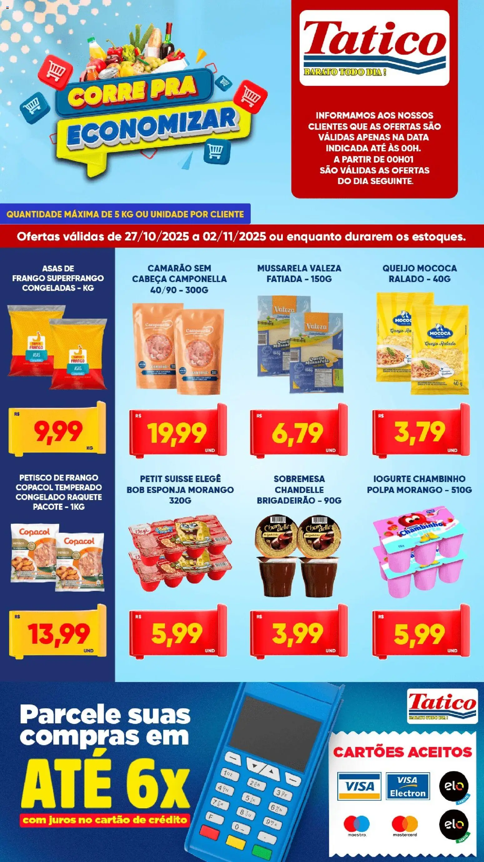 Tatico - Ofertas da semana - página 1- válido a partir de 27/10/2025
