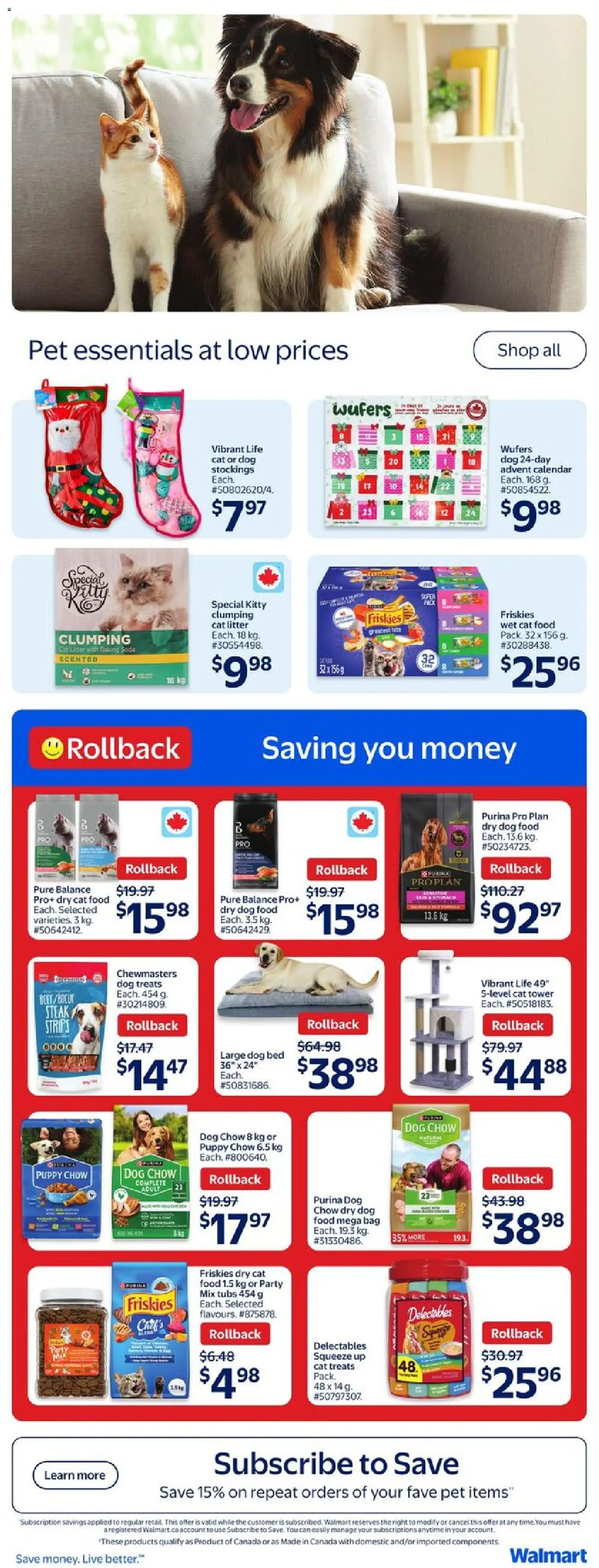 Walmart weekly flyer - page 12- valid from Nov 27, 2025