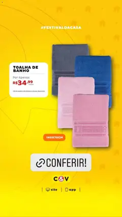 Pré-visualização Casa e Video promoções válida a partir de 26/08/2025