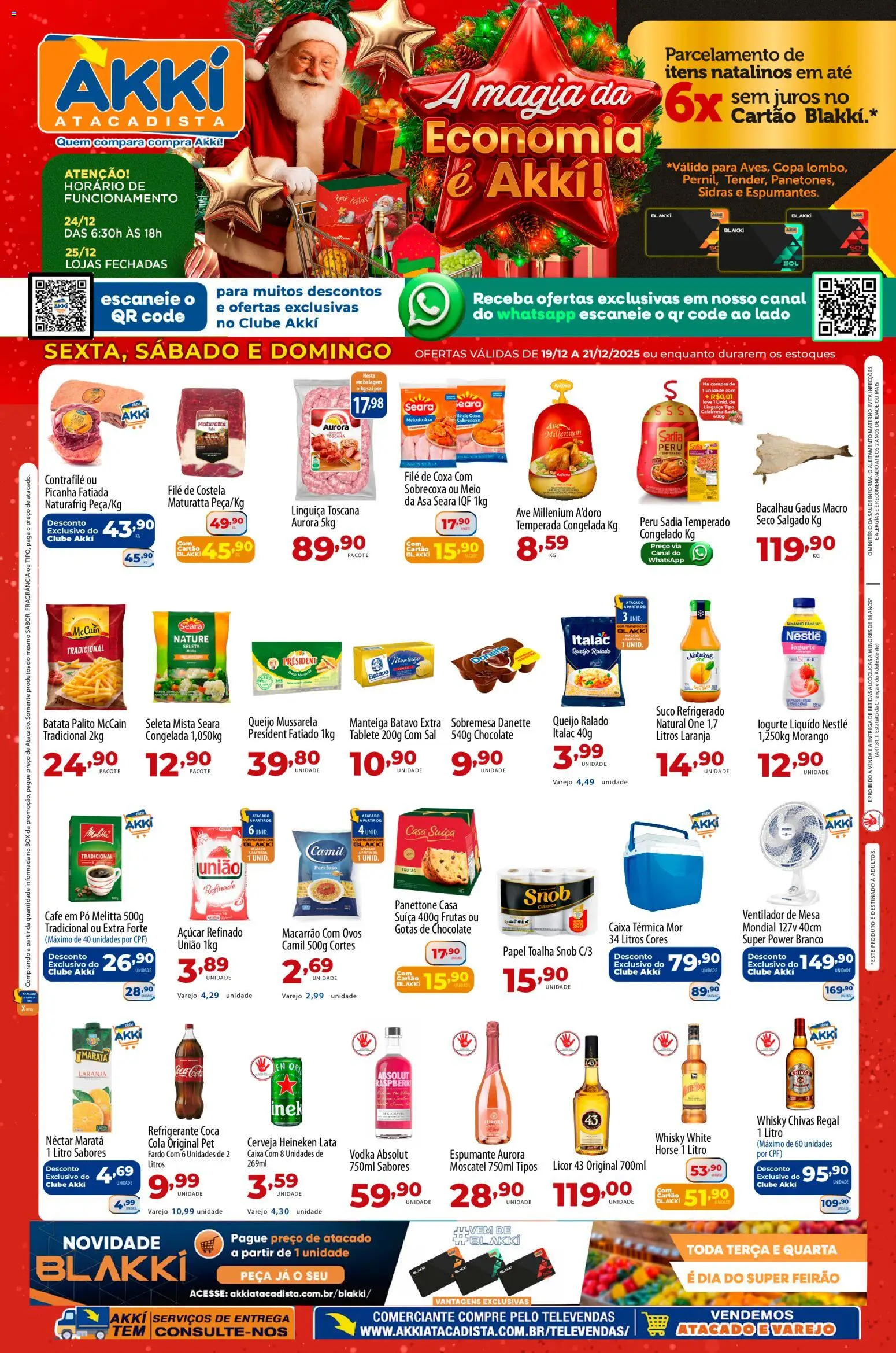 Akki Atacadista - Ofertas da semana - página 1- válido a partir de 19/12/2025
