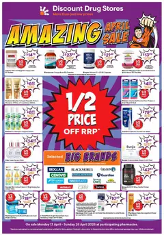 Discount Drug Stores catalogue preview - valid from 13/04/2026