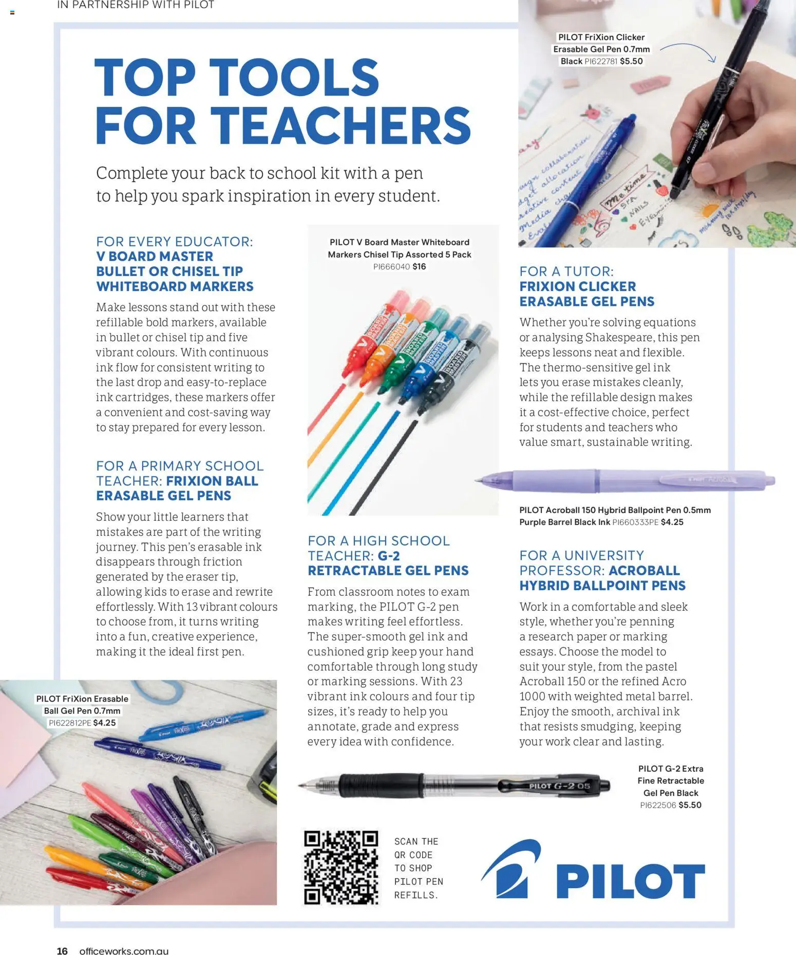 Officeworks Magazine - page 16- valid from 01/01/2026