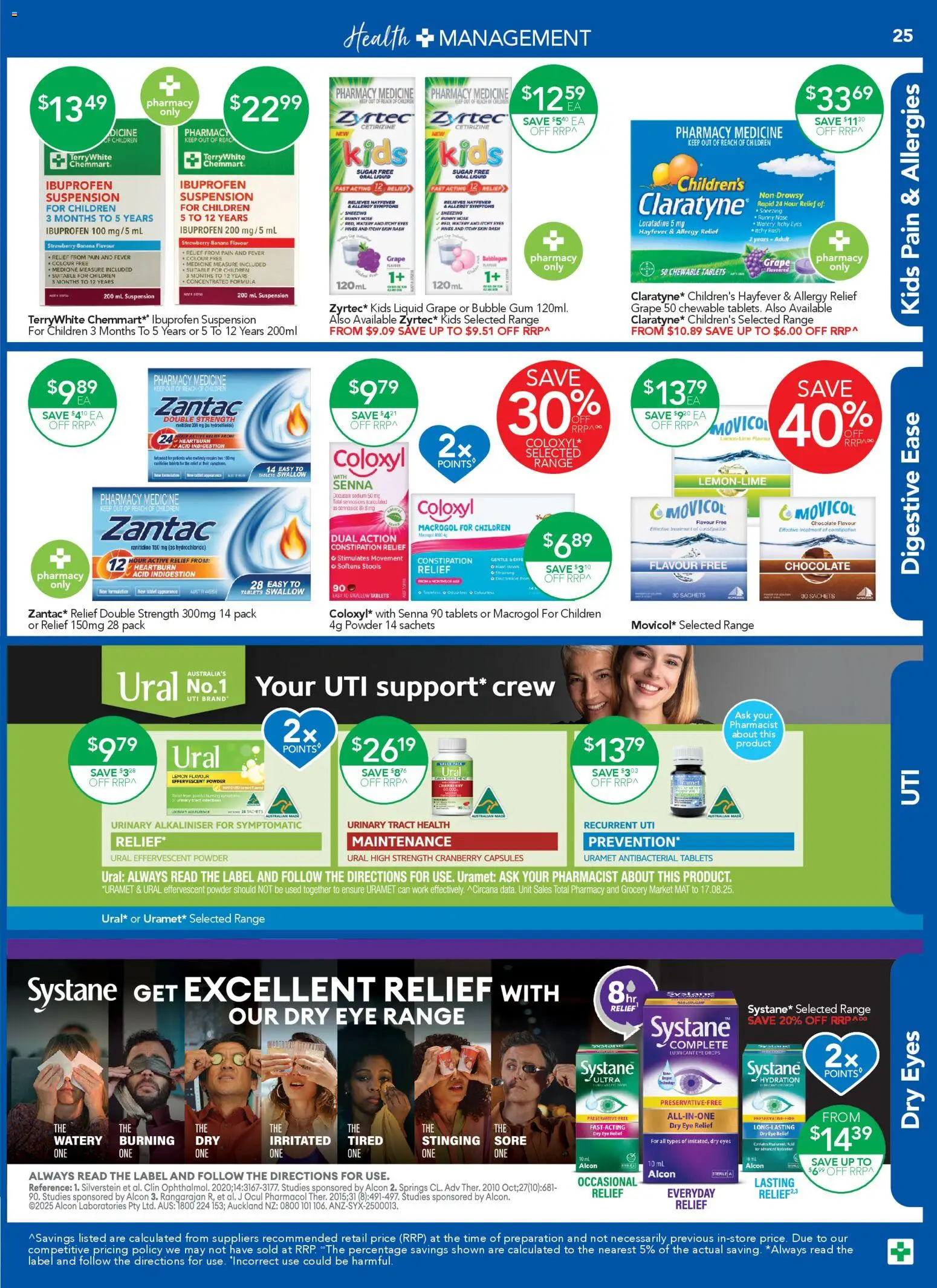 Terry White  Catalogue  - page 25- valid from 13/11/2025