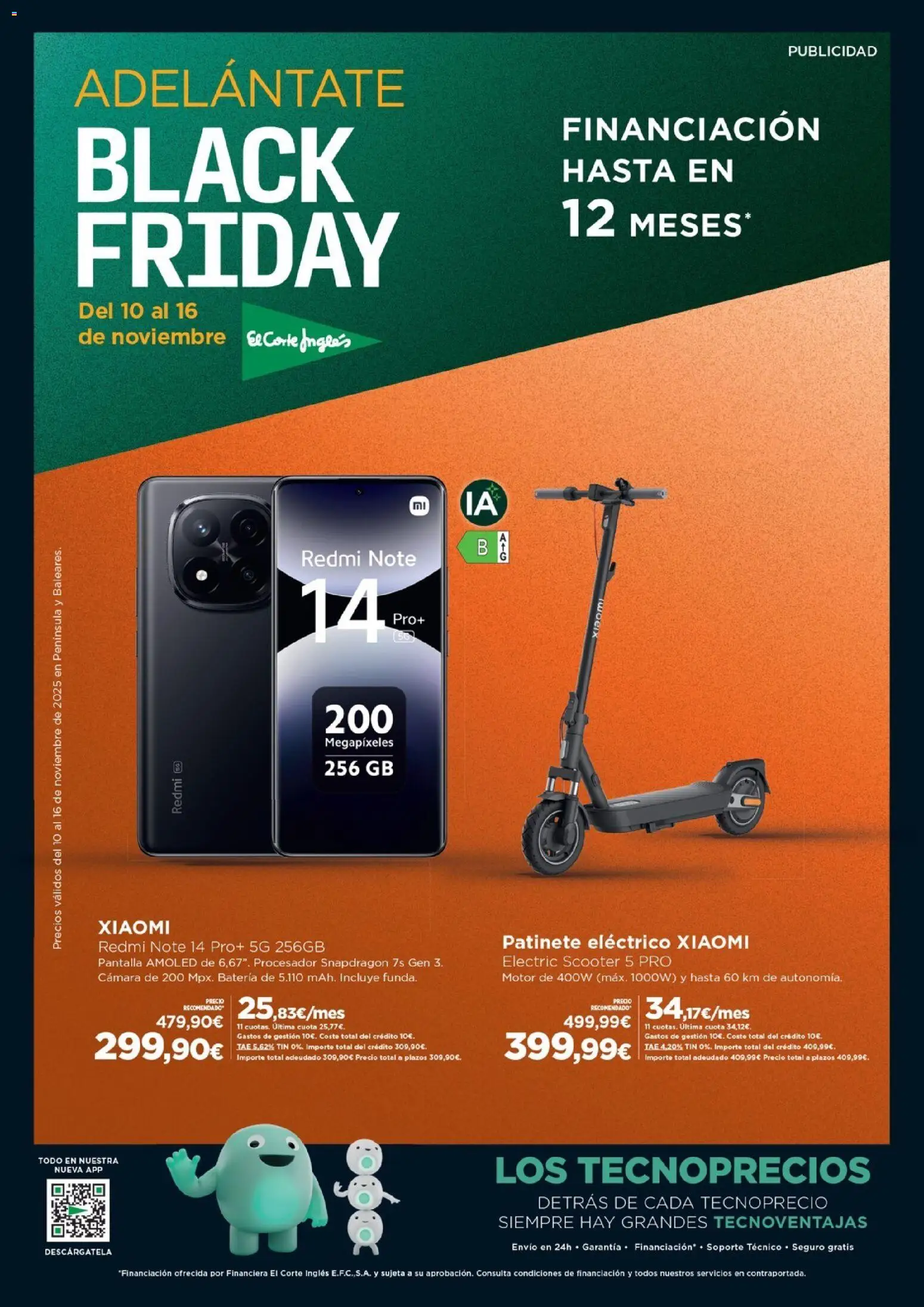 El Corte Inglés Black Friday - página 1- válido desde 10/11/2025