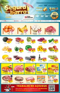 Pré-visualização Supermercados São Vicente - Ofertas da semana válida a partir de 06/01/2026