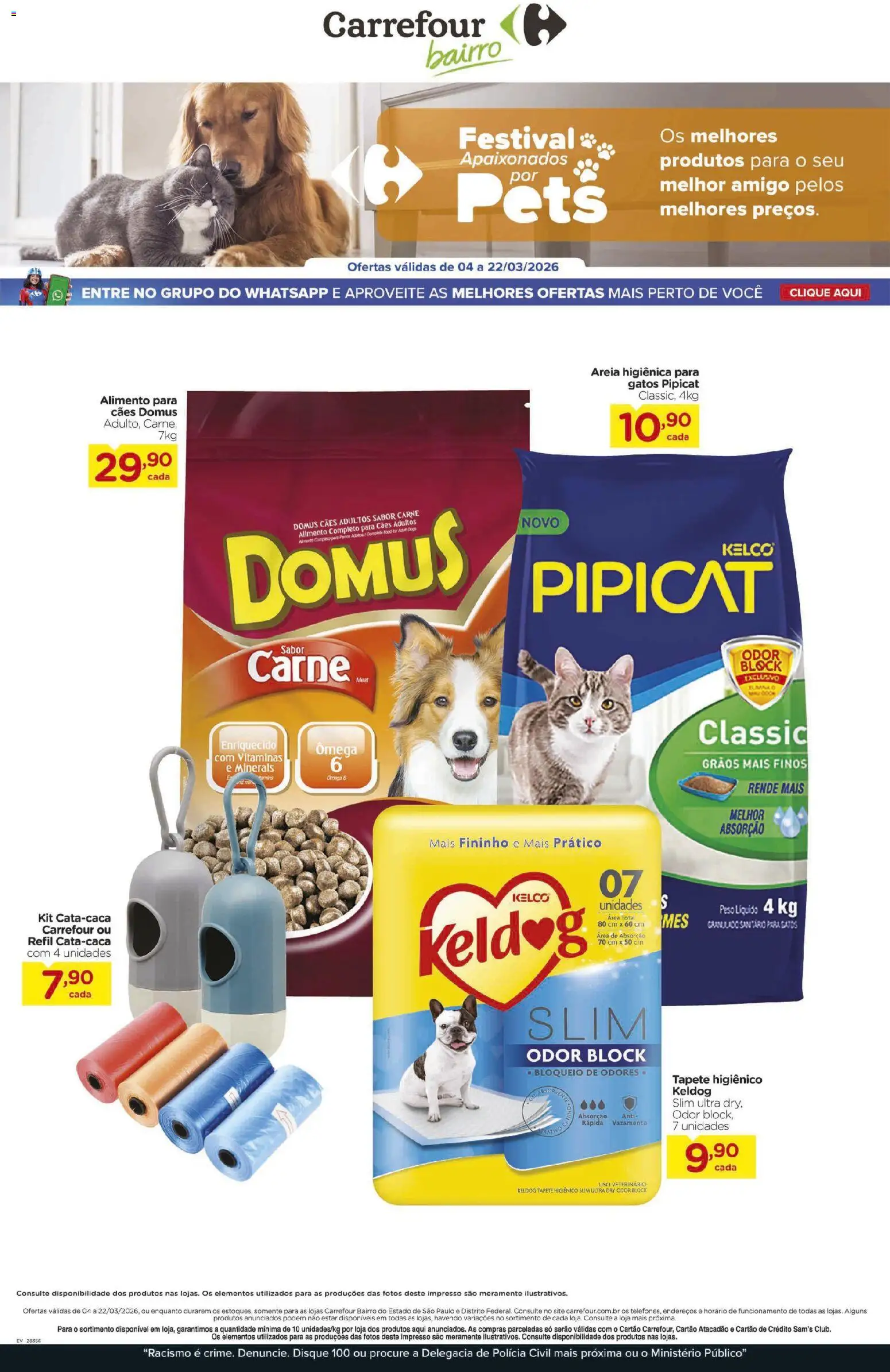 Carrefour Bairro ofertas Pets - página 1- válido a partir de 04/03/2026
