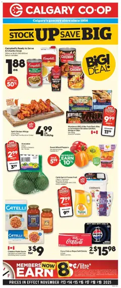 Preview Calgary Co-op weekly flyer / circulaire valid from Nov 13, 2025