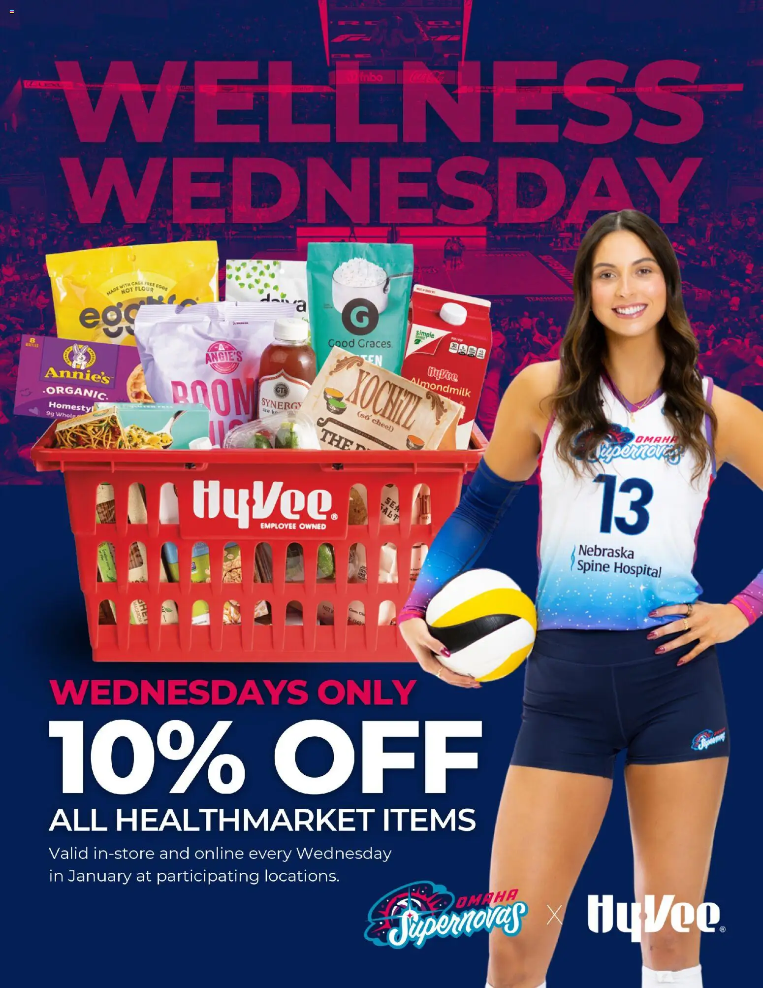 HyVee Wellness Wednesday - page 1- valid from 01/07/2026
