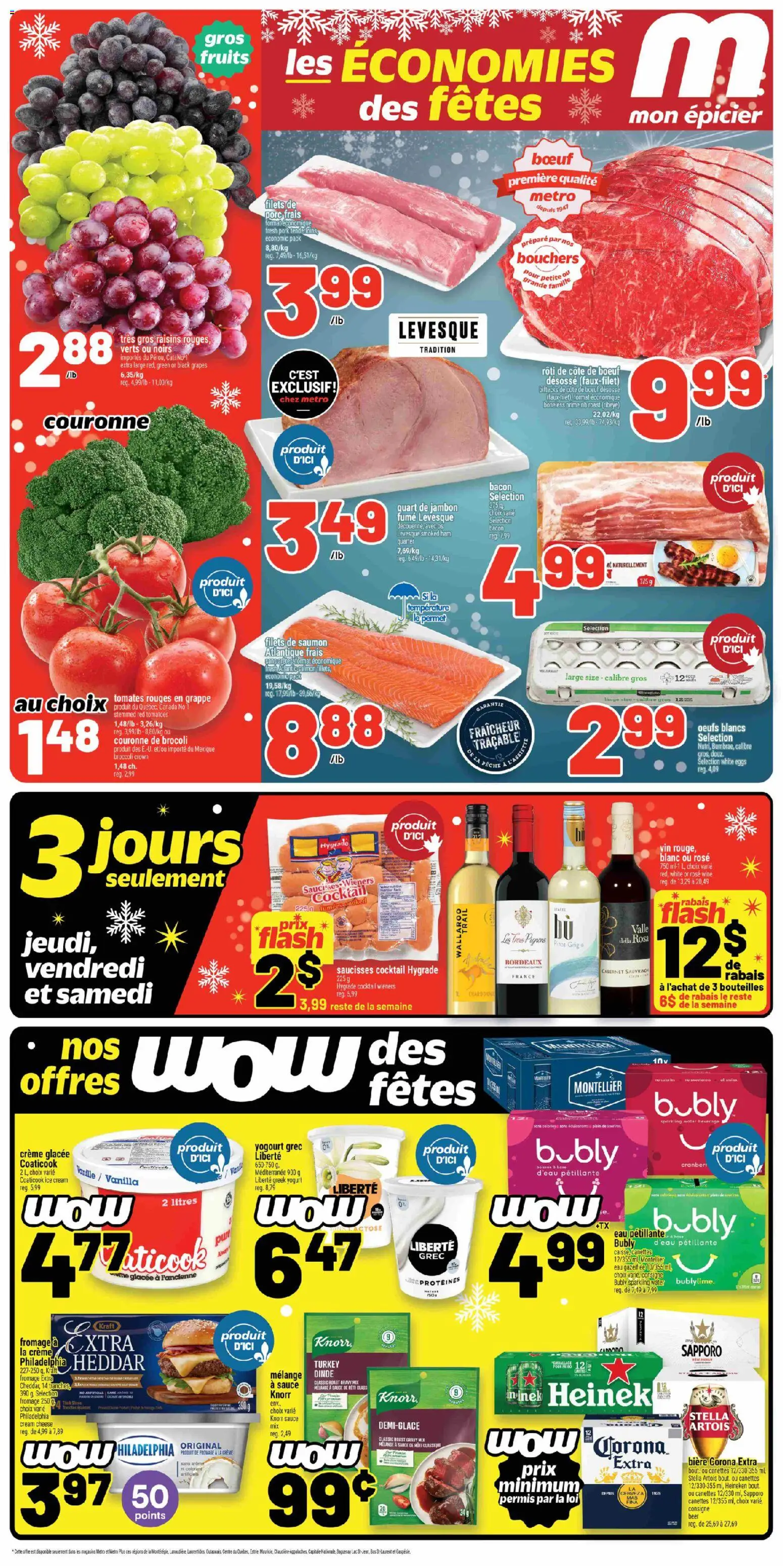 Metro weekly flyer / circulaire - page 1- valid from Dec 18, 2025
