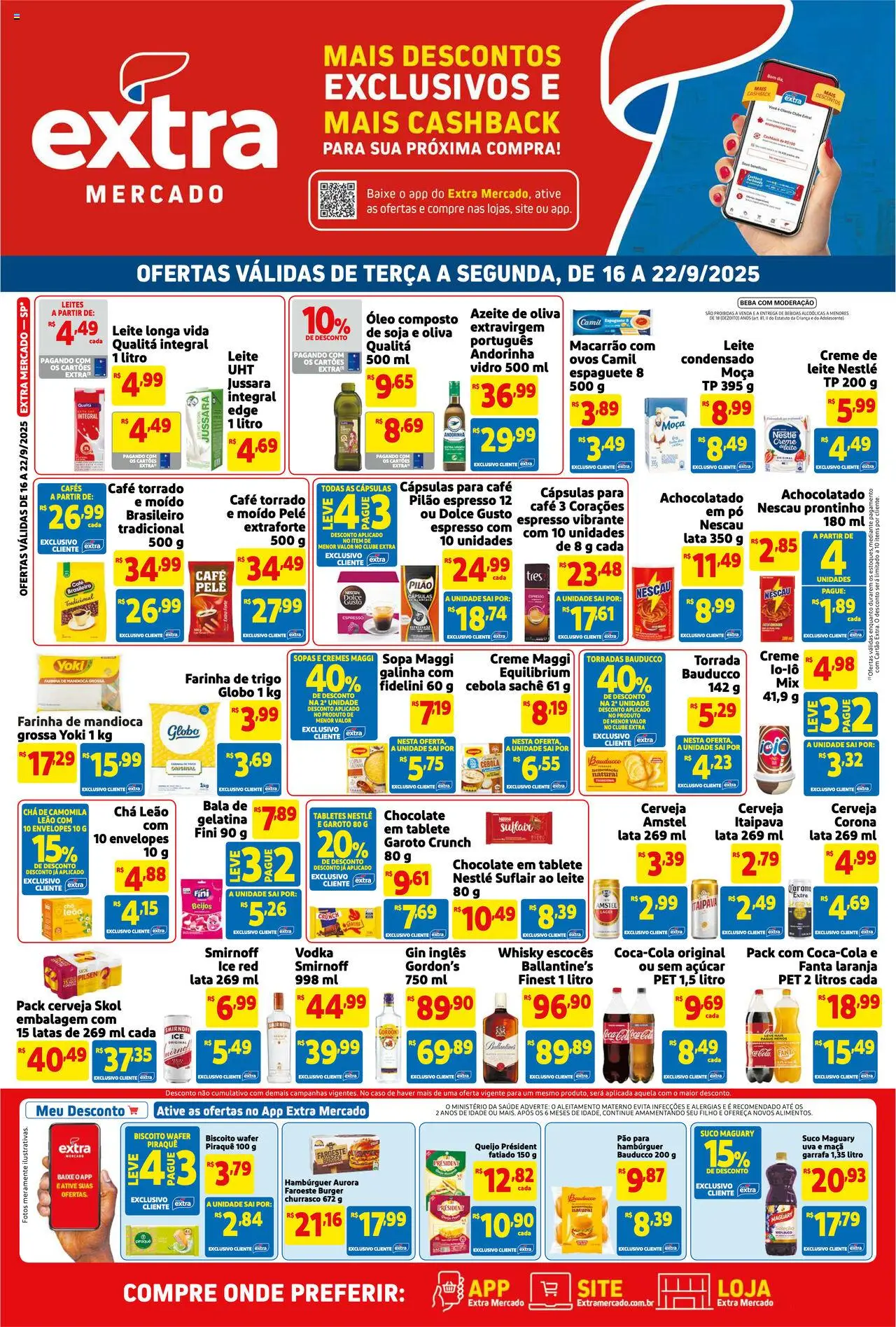 Extra - Ofertas de Mercado - página 1- válido a partir de 16/09/2025
