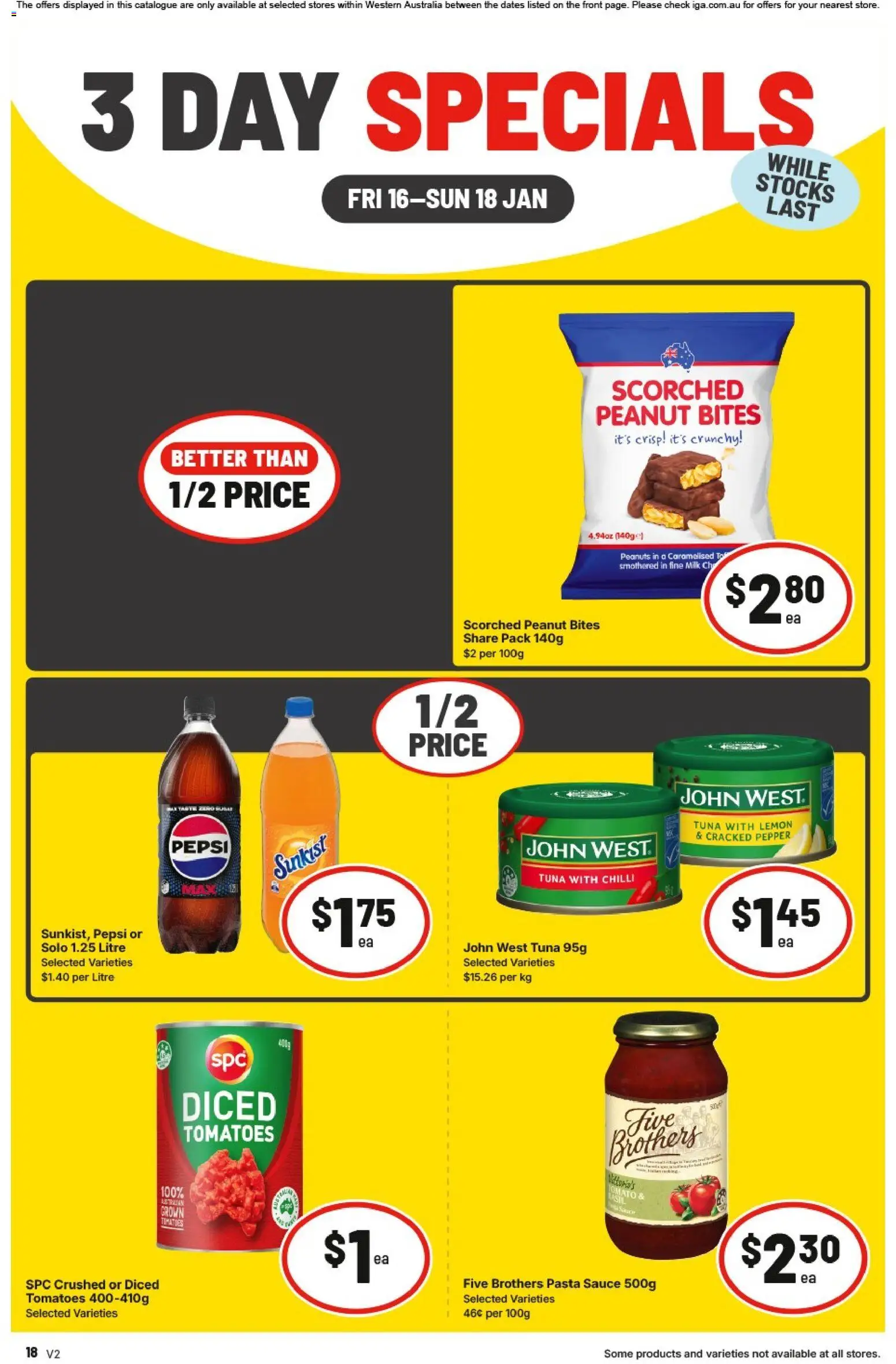IGA - 3 Day Specials NT/WA - page 2- valid from 16/01/2026