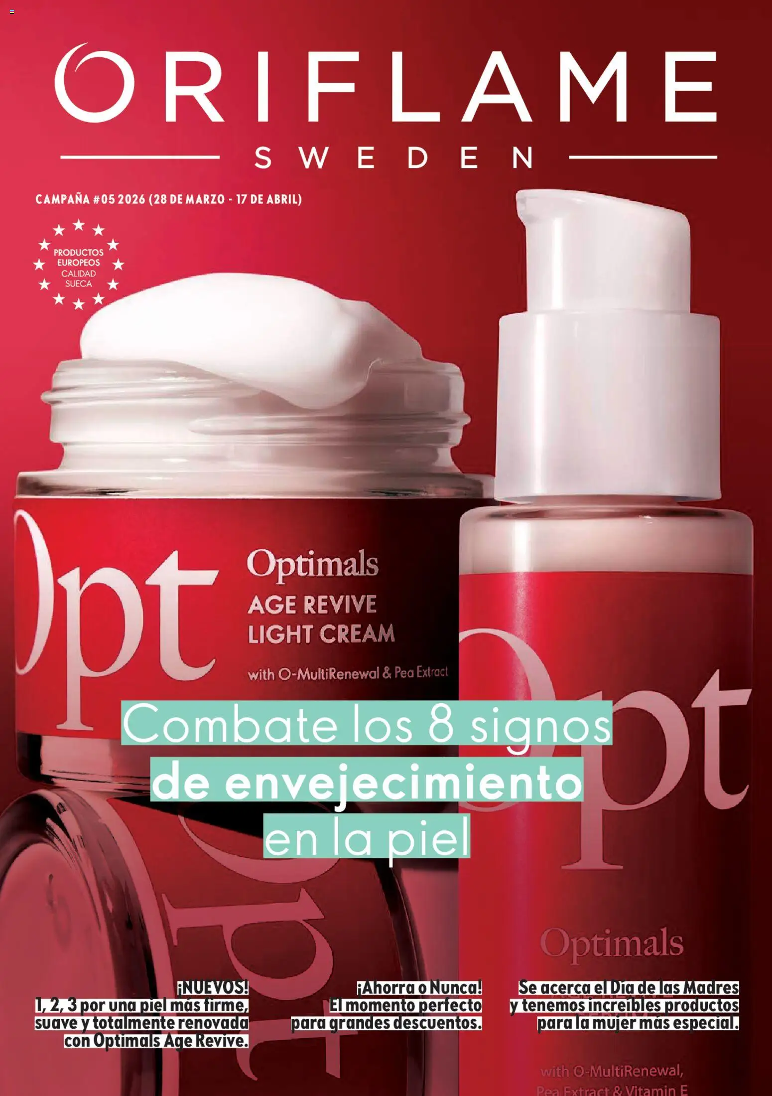 Oriflame campaña 5 2026 - página 1- válido desde 28/03/2026